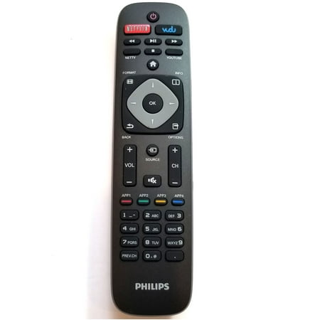 OEM Philips Remote Control Originally Shipped With: 32PFL4609 32PFL4609/F7 50PFL4909 50PFL4909/F7 58PFL4909 58PFL4909/F7