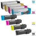 Compatible Toner Cartridge Replacement for Xerox Phaser 6510 & WorkCentre 6515 Extra High Yie (Black Cyan Magenta Yellow 4-Pack)