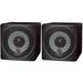 Pyle Home PCB3BK 3-Inch 100-Watt Mini Cube Bookshelf Speakers - Pair (Black) (Pair)