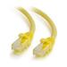 C2G 50744 4 ft. Cat6A Snagless Unshielded UTP Network Patch Ethernet Cable Yellow