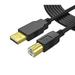 OMNIHIL 15 Feet Long High Speed USB 2.0 Cable Compatible with Canon imageCLASS D1620 (2223C024)