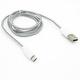 White Braided 6ft Long USB Cable Rapid Charger Sync Wire Durable Data Sync Cord Micro-USB GB for Amazon Fire HD 10 8 Kindle DX Fire HD 6 7 8.9 HDX 7 8.9 - LG G Pad 10.1 7.0 8.0 8.3 F 8.0 X8.3