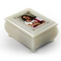 3 X 2 Wallet Size Pearl Photo Frame Music Box With New Pop-Out Lens System - Can t Take My Eyes Off You