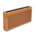 PREMIUM 6 WATT MINI SOUND METAL BLUETOOTH SPEAKER W /FM/USB/TF/AUX-IN - GOLD