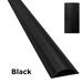 Cable Shield PVC Foor Cord Cover - Model: CSX-2 - Length: 59 - Color: Black - 1 Piece