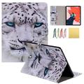 New iPad Pro 12.9 2018 Case Allytech PU Leather Flip Foilo Stand Case Cover with Credit Card Slots & Strong Magnetic Claspp for Apple iPad Pro 12.9 2018 Model Leopard