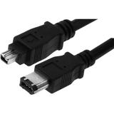 SF Cable 6-pin to 4-pin IEEE-1394 FireWire Cable 3 feet