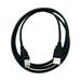 Kentek 6 Feet FT USB PC DATA Cable Cord For AKAI Professional MPK MINI MPKMINI PRO Keyboard Black