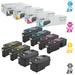 LD Compatible Replacement for Dell Color Laser 1250c 1350 1760 High Yield Toner Cartridges: 2 Black 2 Cyan 2 Magenta 2 Yellow 8-Pack for 1355cn 1355cnw 1755nf 1755nfw C1760nw C1765nf