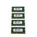 CMS 16GB (4X4GB) DDR3 10600 1333MHZ NON ECC SODIMM Memory Ram Compatible with Asus/Asmobile G73Jw-A1 G73Jw G73Sw Notebooks Ddr3 - A28