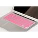 Mosiso - Keyboard Cover Silicone Skin for MacBook Air 13 and MacBook Pro 13 15 17 (with or w/out Retina Display 2010-2015 Years) Pink