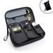 GPS Traveling Protective Case with Accessory Pockets by USA Gear - Works With the Garmin Nuvi 52LM 5-Inch GPS Unit Mounts Cables Chargers and More