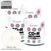 400 Pack Smartbuy 52X CD-R 700MB 80Min White Top (Non-Printable) Data Blank Media Recordable Disc