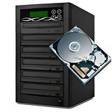 BestDuplicatorÂ® 5 Target Standalone 24X CD/DVD Duplicator SATA DVDRW + Built-In 400GB HDD Storage
