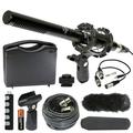 Nikon DL18-50 Digital Camera External Microphone Vidpro XM-55 13-Piece Professional Video & Broadcast Unidirectional Condenser Microphone Kit