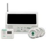Central Monitor-3 Call Buttons-Pager-Adapter Kit (433PRB-SYS)