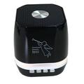 Lighting Wireless Speaker w/ FM Radio for Alcatel 5 3X 3V 3 3c (Black)