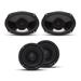 Rockford Fosgate Power 6x9 Inch & 6.5 Inch Full Range Motorcycle Speaker Package