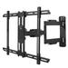 Kanto PS350 Articulating Full Motion Single Stud TV Mount for 37 - 60 TV (Black)