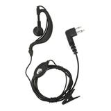 Headset Earpiece with Mic PTT for Motorola Two Way Radio 2 Pin M Plug