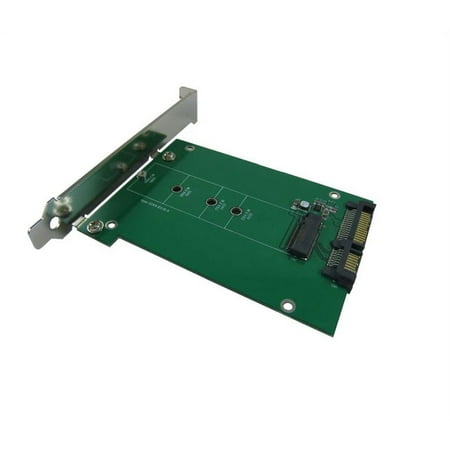 M.2 SATA SSD to SATA III Adapter with PCI-e Bracket