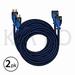 HDMI Extender - Male to Female Extension Cable - KAYO High-Speed HDMI Cable (2.0b) Supports: Ethernet Audio Return 4K 3D HD 2160p 18gbs (Latest Version) HDCP 2.2 Compliant [2 Pack] (15FT -2PK)