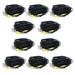 VideoSecu 10 Pack 150ft BNC RCA Video Power Extension Cables CCD Security Camera DVR Wires Cords with Bonus Adapters b8t