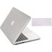 Mosiso Retina 13-Inch 2 in 1 Soft-Touch Plastic Hard Case and Keyboard Cover for MacBook Pro 13.3 with Retina Display A1502 / A1425 (No CD-ROM Drive) Clear/Crystal