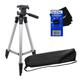 50 Light Weight Aluminum Photo/Video Tripod & Carrying Case for Canon Powershot Elph 100 Elph 110 Elph 115 Elph 130 Elph 300 Elph 310 Elph 320 Elph 330 Elph 500 Elph 510 Elph 520 & Elph 53