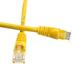 eDragon Cat5e Ethernet Patch Cable Snagless/Molded Boot 3 Feet Yellow Pack of 4