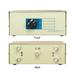 Kentek BNC 4 Way Manual Data Switch Box Female I/O ABCD Port for Coaxial BNC interface Video Display Monitors