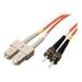 Tripp Lite 8M Duplex Multimode 62.5/125 Fiber Optic Patch Cable SC/ST 25 25ft 8 Meter N304025