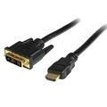 StarTech.com 3 ft HDMI to DVI-D Cable - HDMI to DVI Adapter / Converter Cable - 1x DVI-D Male 1x HDMI Male - Black 3 feet (HDDVIMM3)