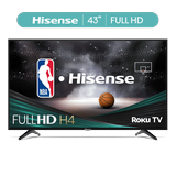 Hisense 43 Class 1080p FHD LED Roku Smart TV H4030F Series (43H4030F3)