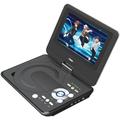 Naxa LARGE 9 LCD Swivel Screen Portable DVD Player with Car Plug and Remote Included