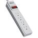 Tripp Lite 4 Outlet Surge Protector Power Strip 4ft Cord $1 000 Insurance (TLP404)