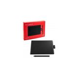 One by Wacom - Graphic Drawing Tablet for Beginners Small Black & Red Compatible with Windows and Mac