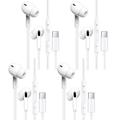 4 Pack of OEM Original Earbud Earphone Headset Headphones With Remote for Samsung Galaxy S6 edge S7 edge S8 S9 S8+ S9+ Plus EO-EG920LW White sold by Afflux