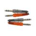 Hosa CSS-201 Dual TRS - TRS Patch Cable 6.6 ft.