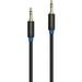 SABRENT 3.5mm Gold Plated Premium Auxiliary Male to Male AUX Cable [Step Down Design] 1 Foot (CB-AUXS)