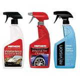 Mothers Waterless Wash & Wax Cleaning Bundle