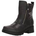 Harley-Davidson Women s Amherst 5.5-Inch Leather Motorcycle Boots D84236 D84237 BLACK