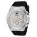 TechnoMarine Cruise Diva Pave Swiss Ronda Z60 Caliber Unisex Watch w/ Pave Mother of Pearl Dial - 45mm Black (TM-118107)