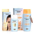 ISDIN Fusion Water LSF 50 | Sonnencreme für das Gesicht zur täglichen Anwendung| Ultraleichte Textur, 50 ml + Cremes, 100 ml