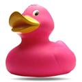 Duckshop Isabell XXL Rubber Duck Pink I Squeaky Duck L 31 cm