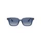 Ray-Ban Unisex Adults Sunglasses, Blue/Blue Shaded, 48/18/130