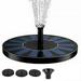 Willstar Mini Solar Floating Water Bird Bath Fountain for Garden Pool Pond Decoration