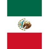 Toland Home Garden Flag of Mexico Garden Flag