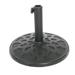 KARMAS PRODUCT 17-Inch Patio Umbrella Stand Outdoor Base Holder Heavy Duty Rust Proof Composite Materials 17.6lbs