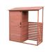 Leisure Season Combination Firewood and Storage Shed